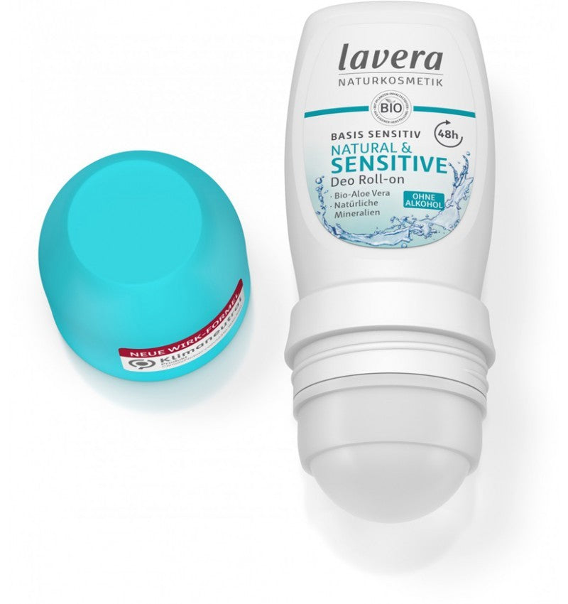 Deodorant Roll-on cu aloe vera, Basis Sensitive 24h 50ml Lavera