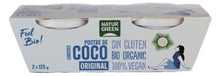 Desert bio cu nuca de cocos, 2x125g Natur Green