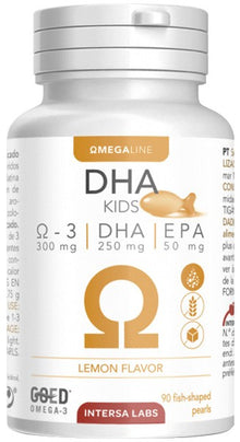 DHA pentru copii, 90 capsule masticabile, 78,75g Intersa Labs