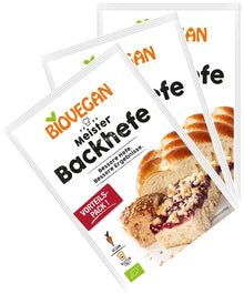 Drojdie bio Meister, 3x7g Biovegan