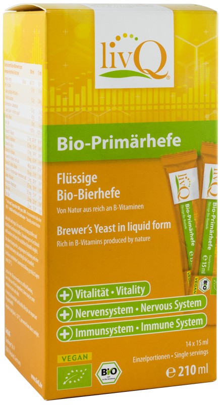 Drojdie primara bio, 210ml livQ