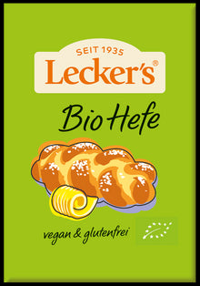 Drojdie uscata bio, 9g Lecker's
