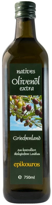 Epikouros Ulei de masline extravirgin, BIO, 750 ml