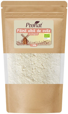 Faina alba de ovaz bio, 500g Pronat