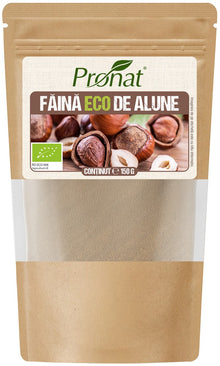 Faina bio din alune de padure, 150g Pronat