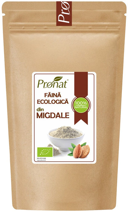 Faina de migdale bio, Pronat