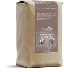 Faina de orez brun bio, 500g Pronat