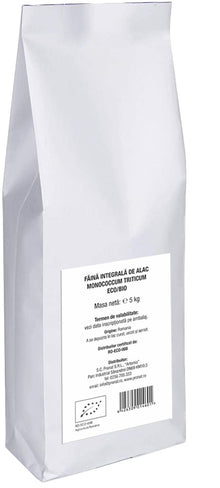 Faina integrala de alac bio monococcum triticum, 5kg einkorn Pronat