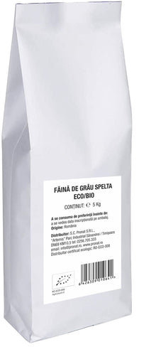 Faina integrala de grau spelta bio, 5kg Pronat