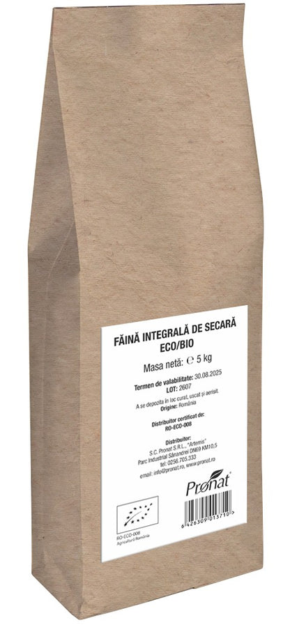 Faina integrala de secara, bio, Pronat