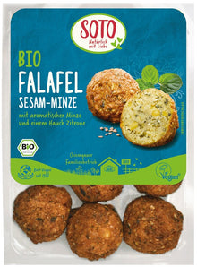 Falafel bio vegan cu susan si menta, 220g Soto