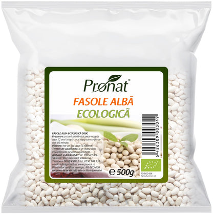 Fasole alba bio, Pronat