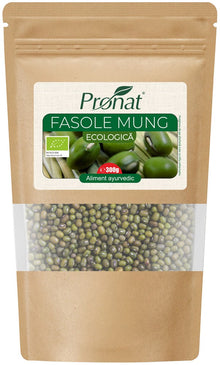 Fasole mung bio, 300g Pronat