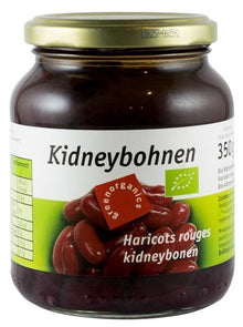 Fasole rosie bio, 350g Green Organics