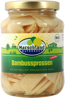 Felii de bambus bio 340g / 175g Marschland Naturkost