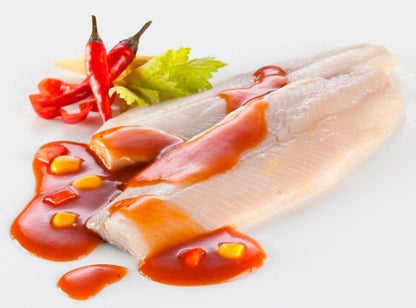 File de hering in sos bio cu ardei iute, 200g Fontaine