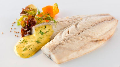 File de macrou fraged in sos picant de mustar bio, 200g Fontaine