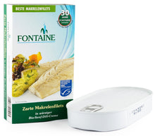 File de macrou fraged in sos picant de mustar bio, 200g Fontaine