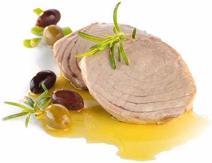 File de ton, bucati intregi in ulei de masline extravirgin bio, 120g Fontaine