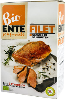 File din piept de rata bio in vid 1 buc, 250g Bio Ente