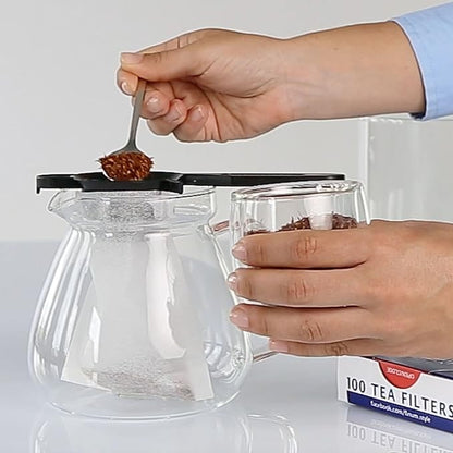 Filtre pentru ceai, marimea M, albe, 100 buc, Riensch&Held