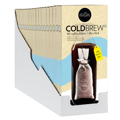 Coldbrew, filtre pentru prepararea la rece a cafelei + dispozitiv de sigilare cu click, Riensch&Held