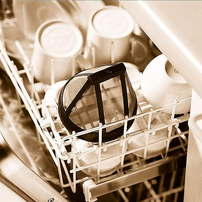 Cofee Star, filtru din oțel inoxidabil micro-fine, dimensiunea 4, Riensch&Held