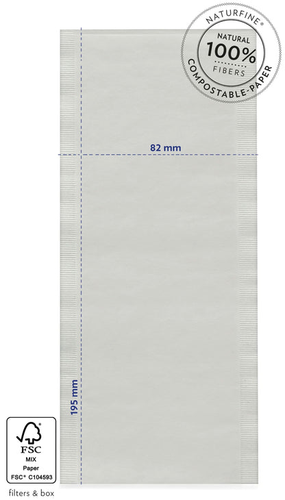 Coldbrew, filtre pentru prepararea la rece a cafelei + dispozitiv de sigilare cu click, Riensch&Held