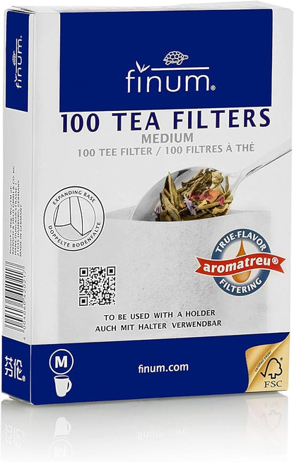 Filtre pentru ceai, marimea M, albe, 100 buc, Riensch&Held