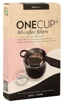 Onecup, 60 de filtre natur fine pentru cafea, Riensch&Held