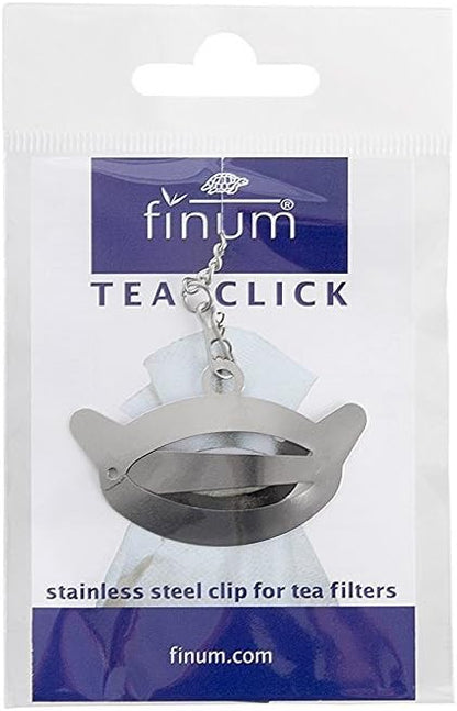 The Click, clemă de inox pentru inchiderea filtrelor de ceai si cafea, Riensch & Held