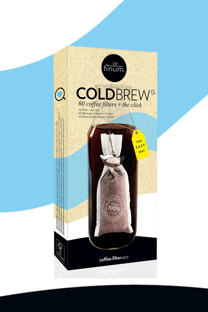 Coldbrew, filtre pentru prepararea la rece a cafelei + dispozitiv de sigilare cu click, Riensch&Held