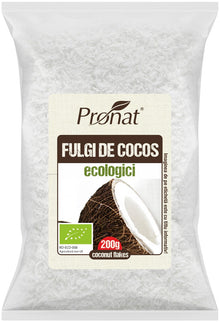 Fulgi bio de cocos, 200g Pronat