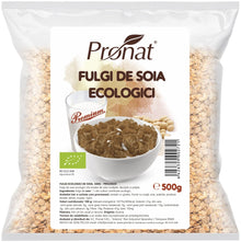 Fulgi bio de soia, 500g Pronat