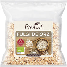 Fulgi de orz bio, 350g Pronat