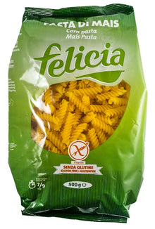 Fusilli din faina de malai, 500g Felicia