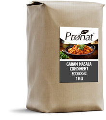 Garam Masala condiment bio, 1kg Pronat