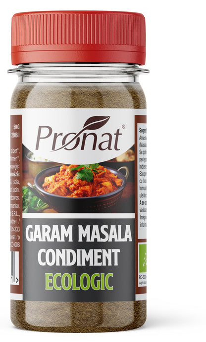 Garam Masala condiment bio, Pronat