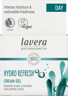 Gel-Crema bio de zi Hydro Refresh, 50ml Lavera