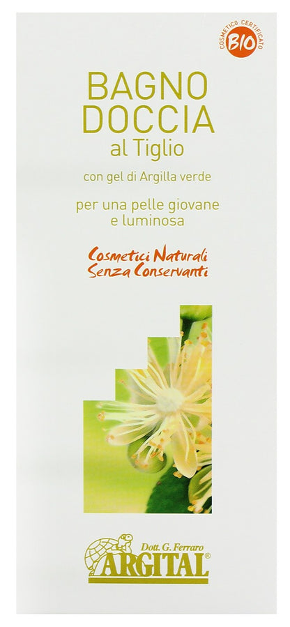 Gel de dus bio cu flori de tei, 250ml Argital