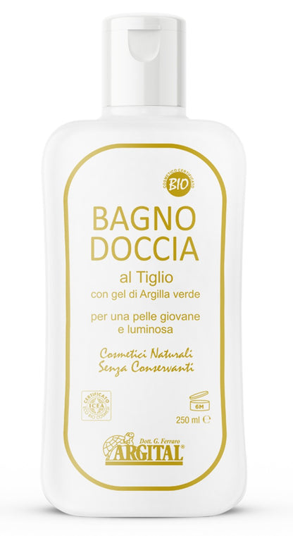 Gel de dus bio cu flori de tei, 250ml Argital