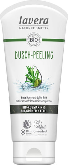Gel de dus bio cu peeling, 200ml Lavera