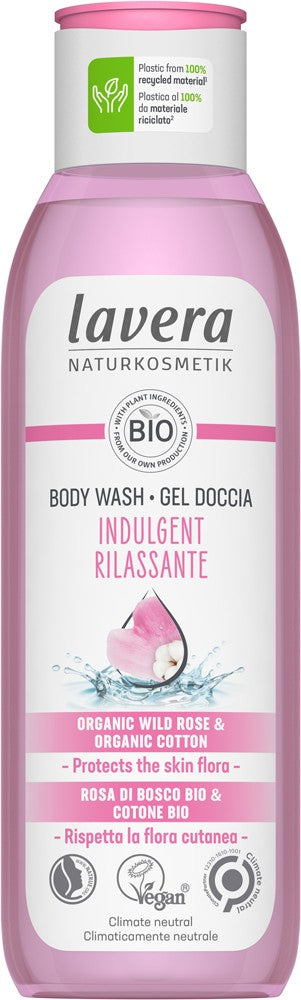 Gel de dus bio cu trandafir salbatic, 250ml Lavera