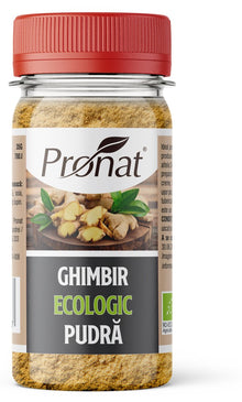 Ghimbir bio, macinat, (pudra) 35g Pronat