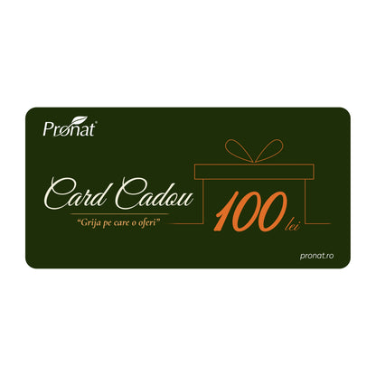 Gift Card - "Grija pe care o oferi"