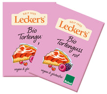 Glazura de gelatina bio rosie, 2x10g Lecker's