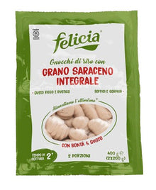 Gnocchi din orez cu hrisca integrala, 400g Felicia