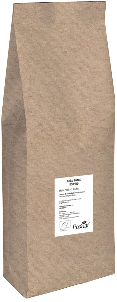 Grau bio boabe, 25kg Pronat