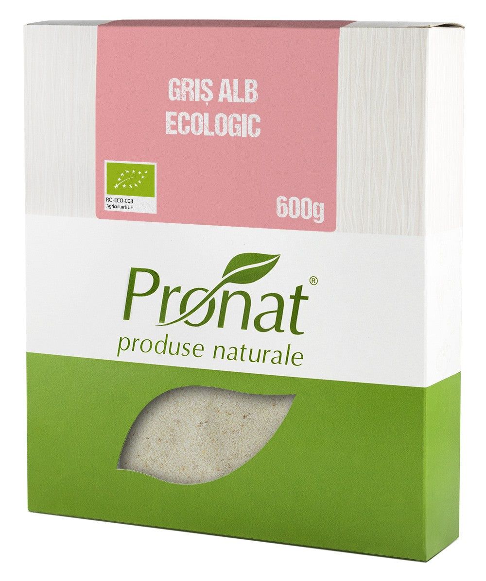 Gris alb bio, Pronat