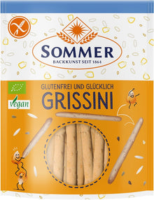 Grisine bio cu susan, fara gluten, 100g Sommer
